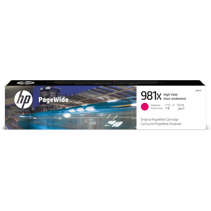 HP 981X High Yield Magenta Original PageWide Cartridge